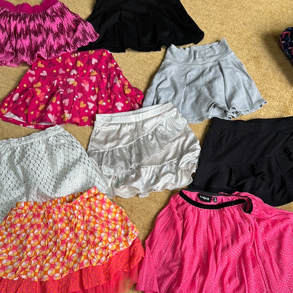 Colorful Girls' Skirt Collection size 8